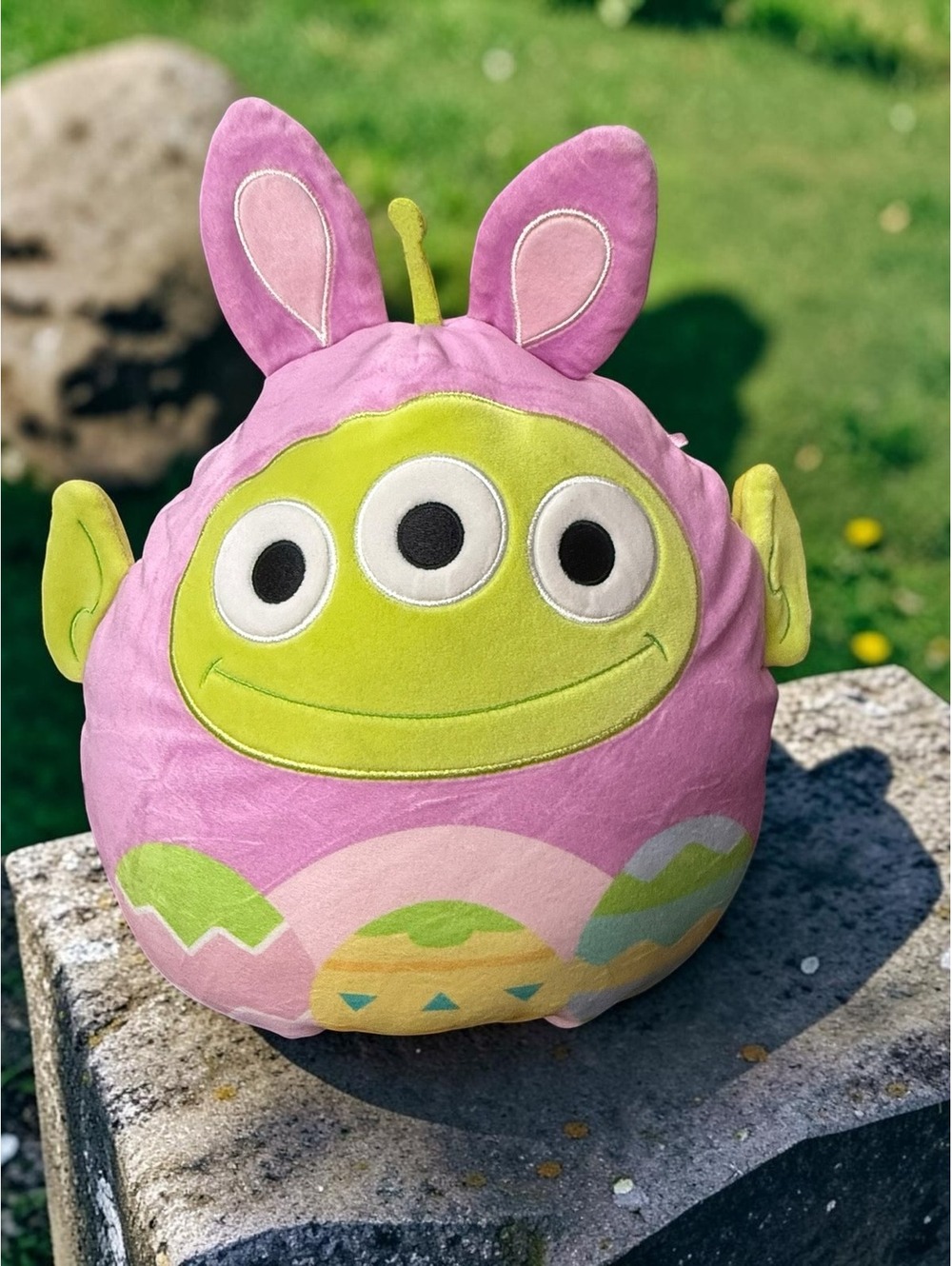 Squishmallows Toy Story Alien Disney Pixar Easter Bunny Ears 10" Plush